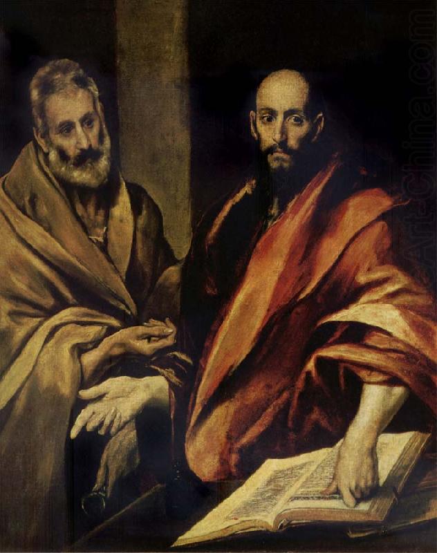 El Greco St Peter and St Paul china oil painting image